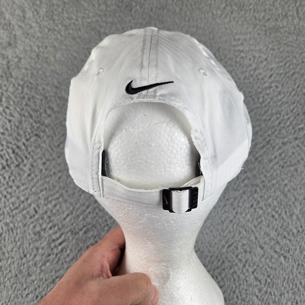 Seabrook Island Club Nike‎ Lightweight White Adjustable Baseball Cap Hat - Picture 4 of 10